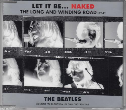 ビートルズのプロモCDシングル 「レット・イット・ビー（NAKED